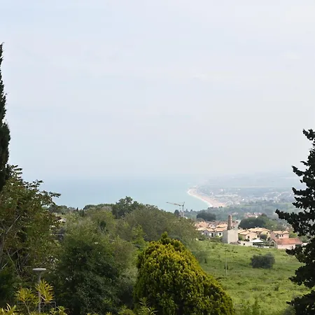 S364 - Sirolo, Deliziosa Vista Mare Con Giardino Apartman *